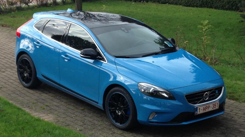 Volvo V40 T4 R-Design, Auto's, Volvo, Voorwielaandrijving, 4 cilinders, Leder, 5 deurs