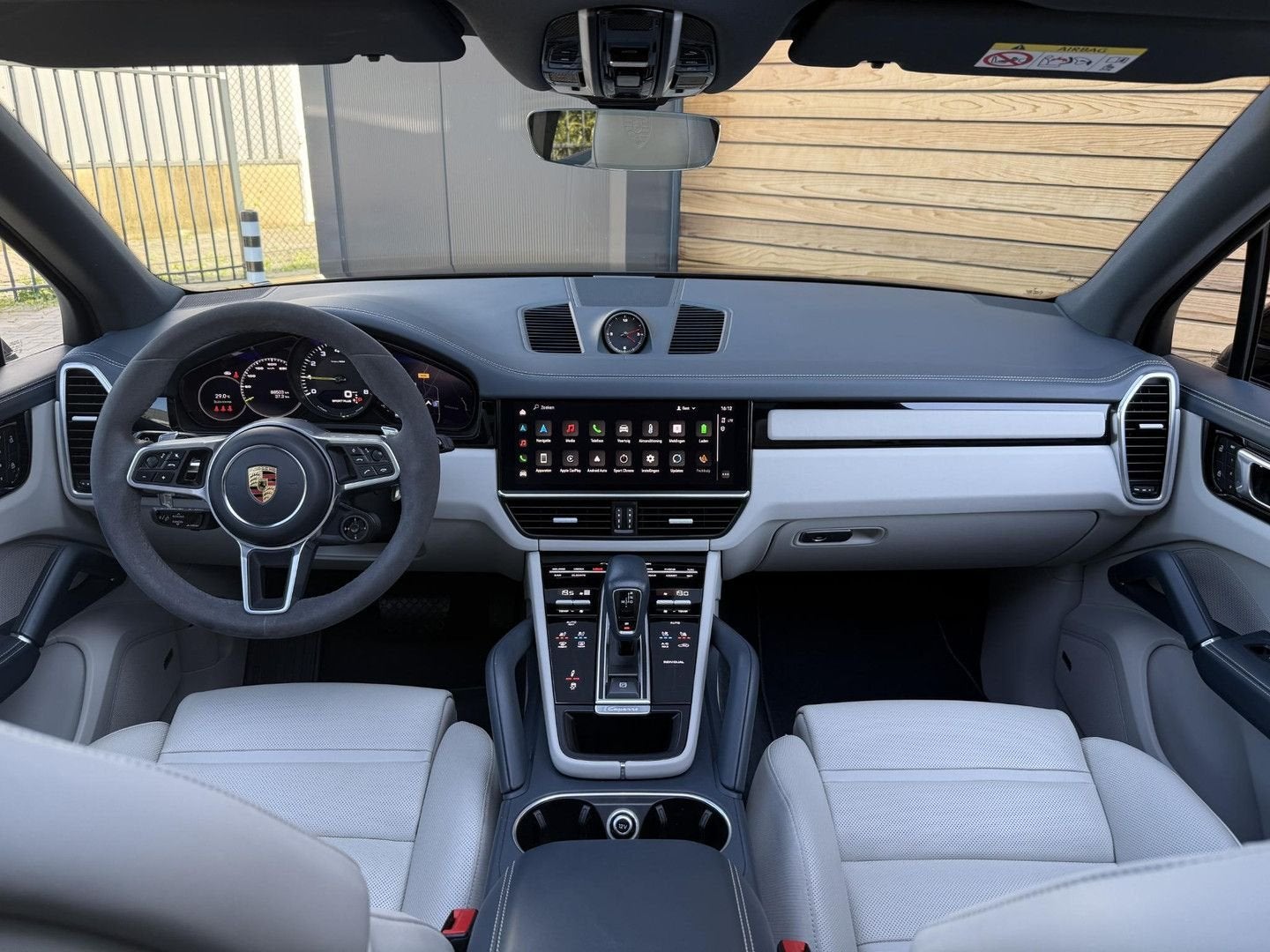 Porsche Cayenne 3.0 E-Hybrid Platinum Edition SPORTUITLAAT|S, Auto's, Automaat, Cayenne, 14 kWh, Blauw