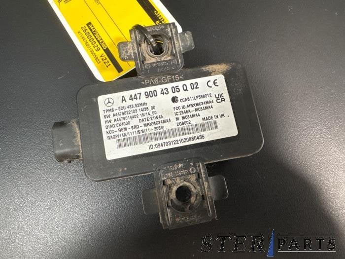 Module gonflage pneus d'un Mercedes Vito, Autos : Pièces & Accessoires, 3 mois de garantie, Utilisé, -, -