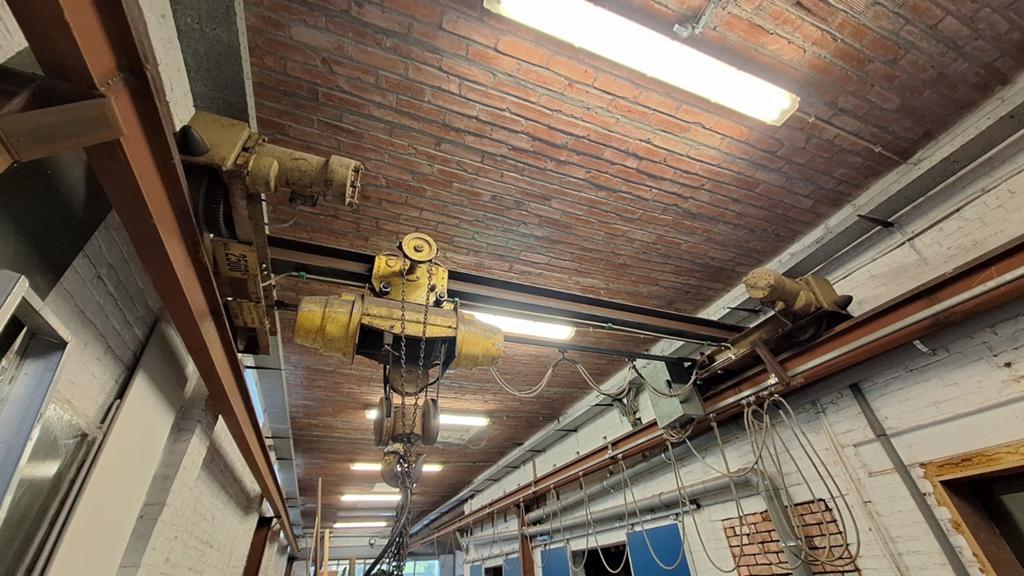 Rolbrug 2,5 T - werkend, Ophalen