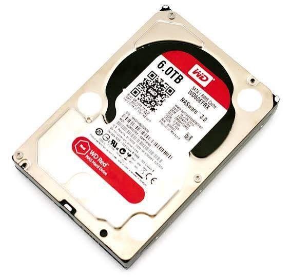 Disque dur Western Digital Red Plus 6To SATA, Computers en Software, Harde schijven, Ophalen, Intern, Desktop, Western Digital