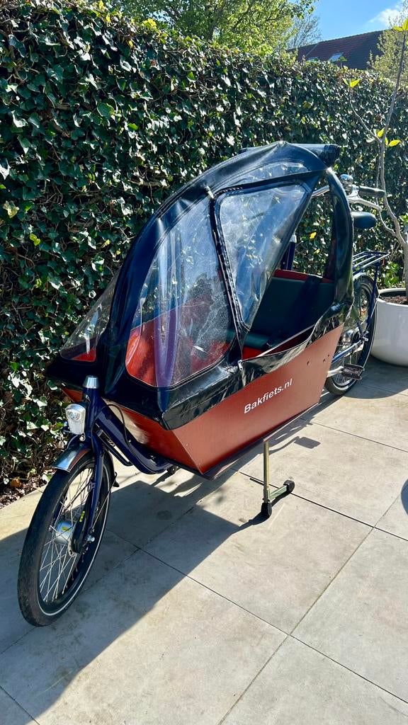 Prachtige bakfiets te koop, Vélos & Vélomoteurs, Vélos | Vélos avec bac, Comme neuf, Autres marques, 2 enfants, Enlèvement