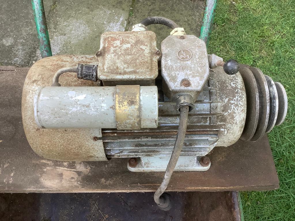 electrische motor  VEM 16A-500V, Ophalen, Gebruikt