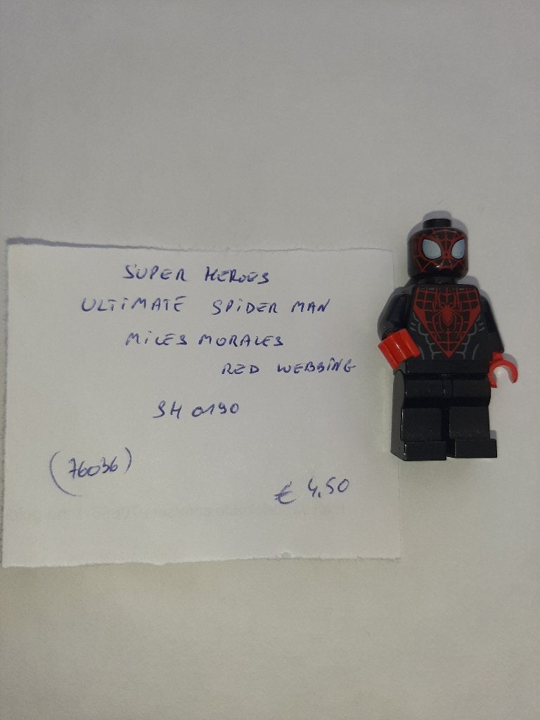 Lego Minifig sh0190 Super Heroes - Ultimate Spiderman, Neuf, Enlèvement ou Envoi, Lego, Minifiguren serie