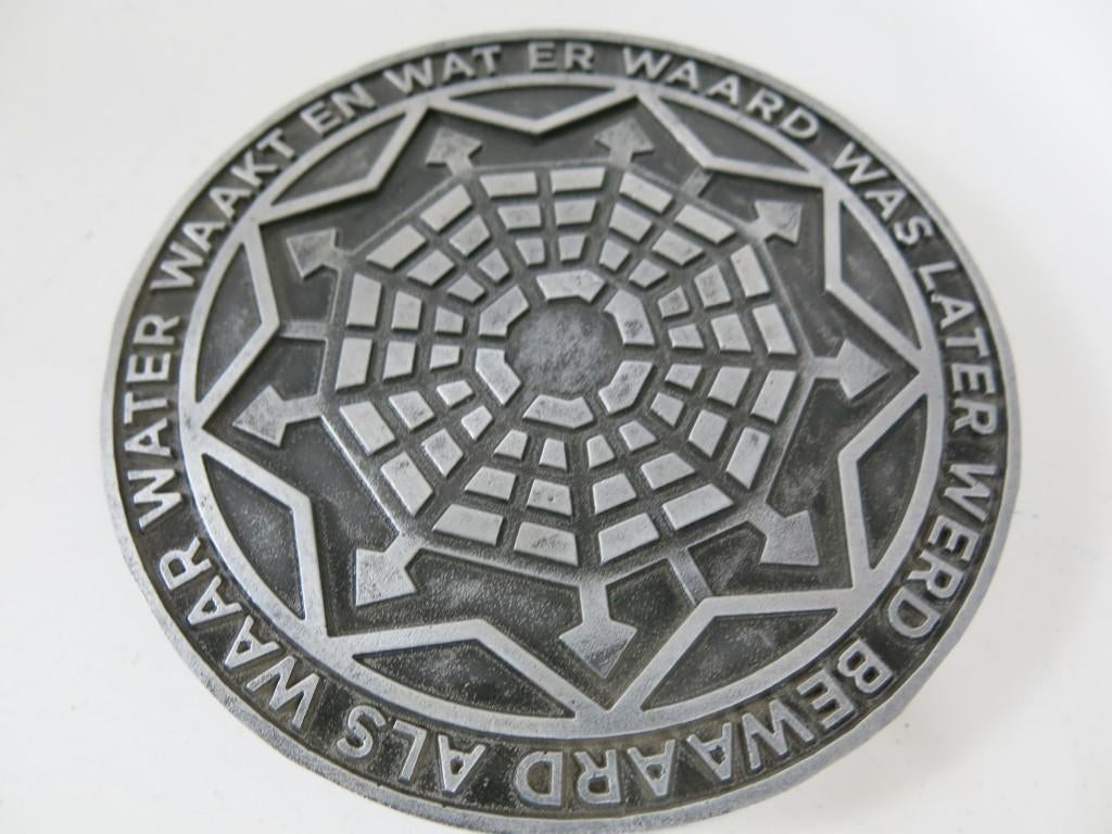 Originele MAS -medaillon Tom Lanoye – Tom Hautekiet, Ophalen of Verzenden