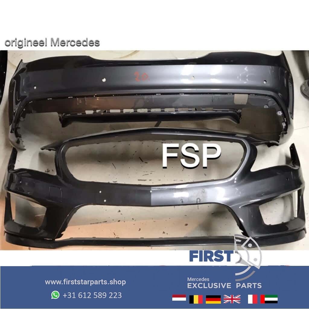W117 X117 CLA AMG Bumper Pakket grijs 787 origineel Mercedes, Utilisé, Avant, -, -