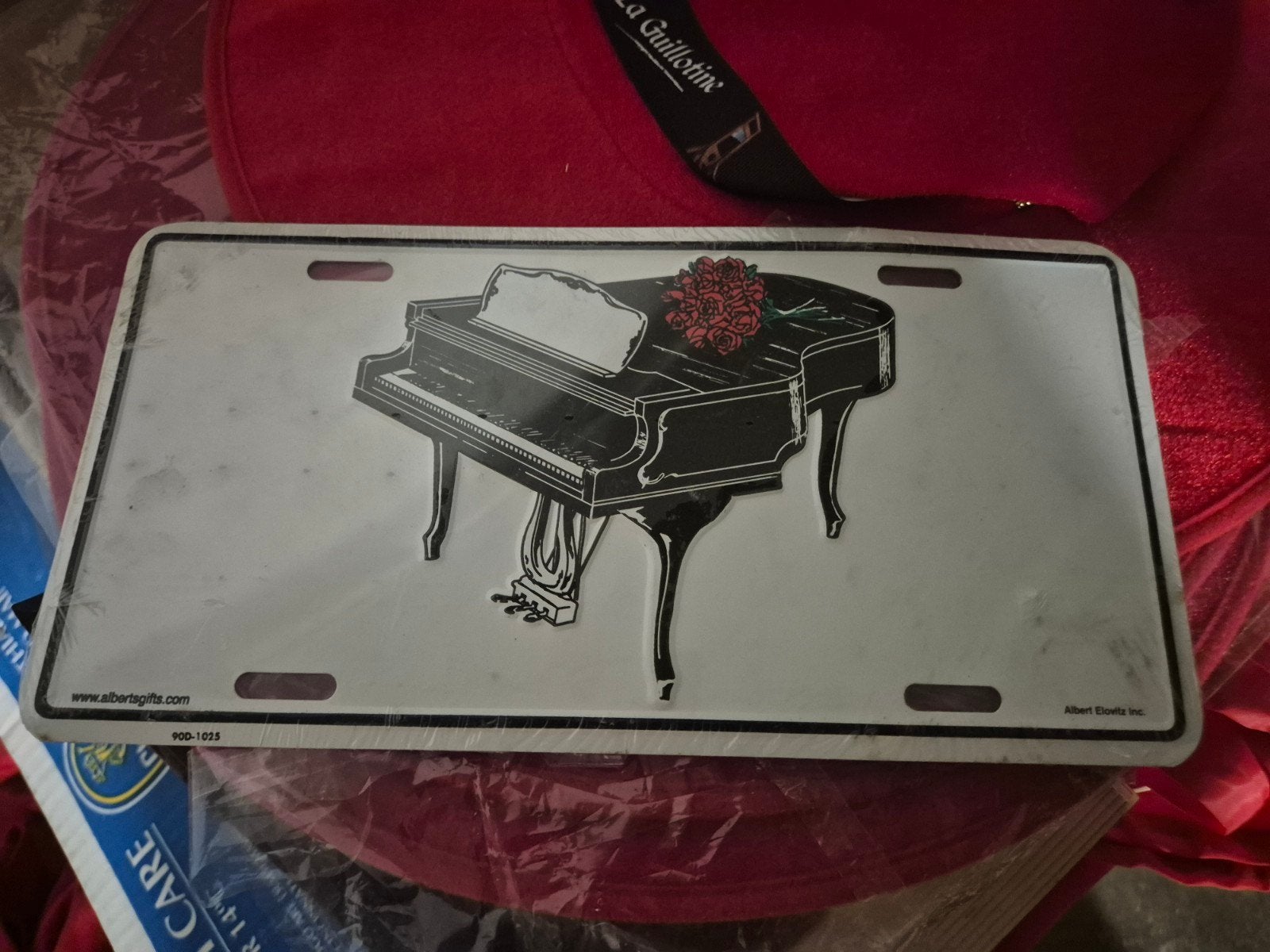 Metalen plaat piano, Verzenden