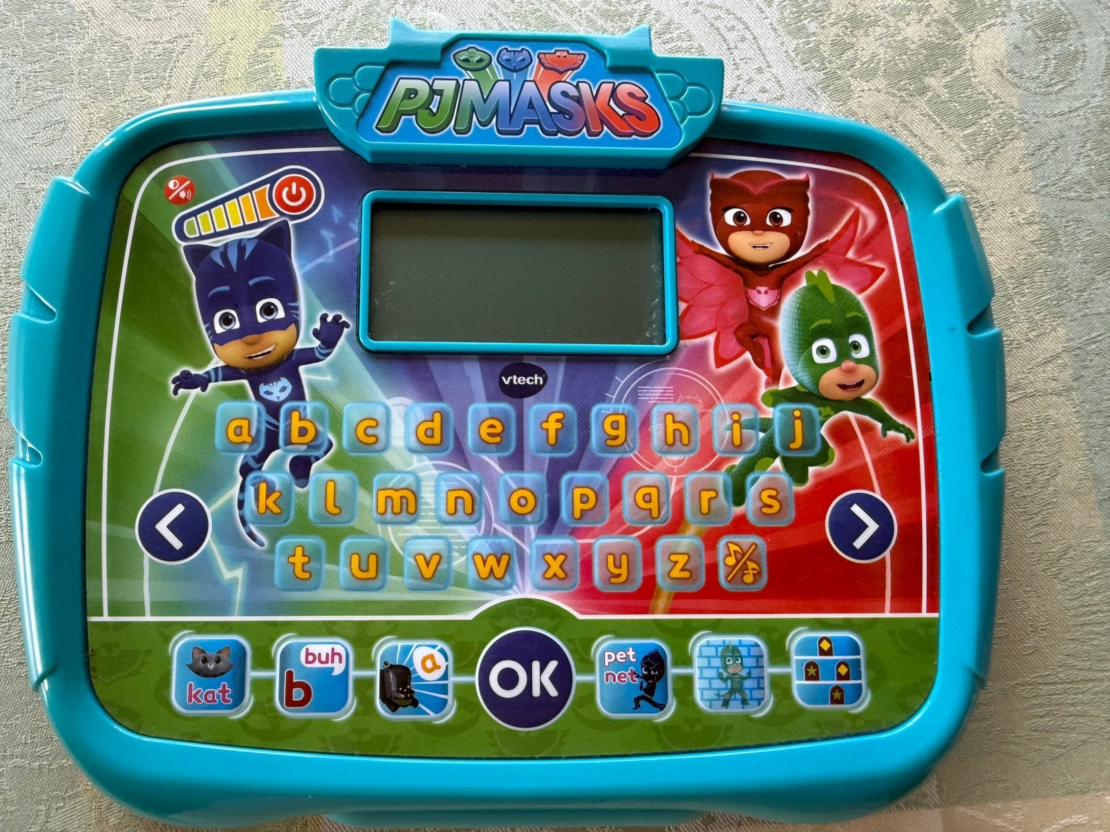 Tablette enfant PJ masks Vtech, Enlèvement ou Envoi, Comme neuf, Électronique, Avec lumière