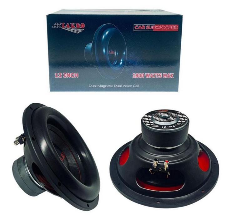 Lakro 1800watt SPL woofer 2x2ohm LAKRO-ETERNAL-12 Subwoofer