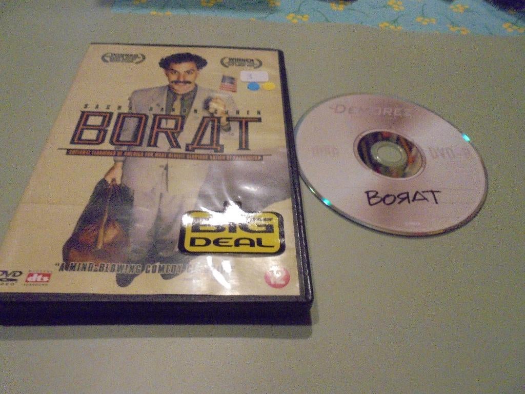 DVD - Borat (nederlands ondertiteld), Cd's en Dvd's, Vanaf 12 jaar, Verzenden, Zo goed als nieuw, Overige genres