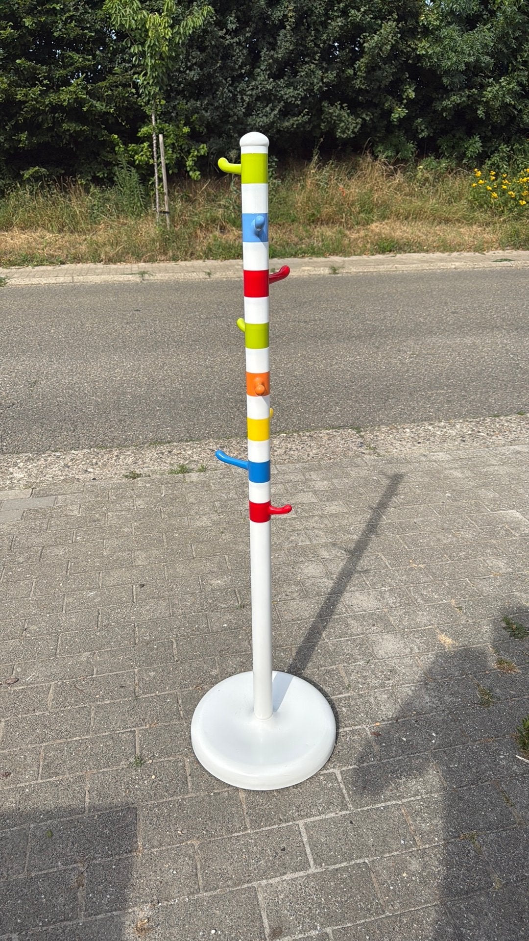 Kinderkapstok Ikea - Krokig Memphis Stijl, Huis en Inrichting, Woonaccessoires | Kapstokken, Ophalen, Zo goed als nieuw, Metaal