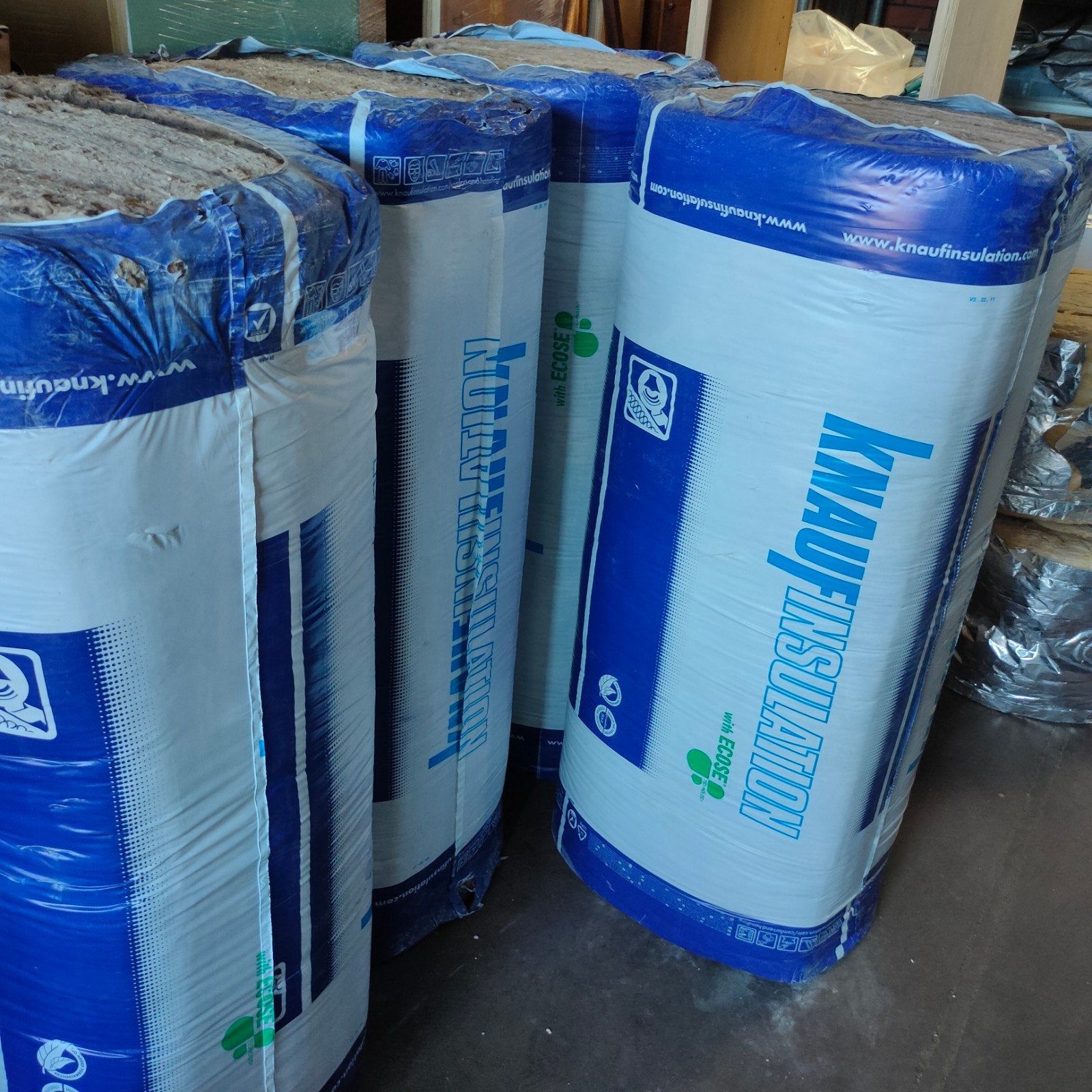 Knauf accoustifit 100mm, Enlèvement