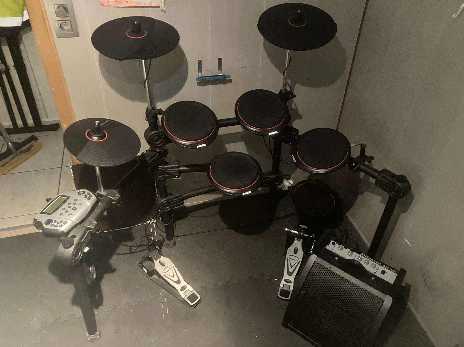FAME e-drumstell, Musique & Instruments, Enlèvement, Comme neuf