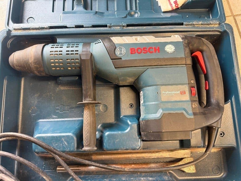 Perceuse et marteau de démolition Bosch GBH 12-52 D, 600 watts ou plus, Marteau perforateur et/ou Marteau piqueur, Enlèvement
