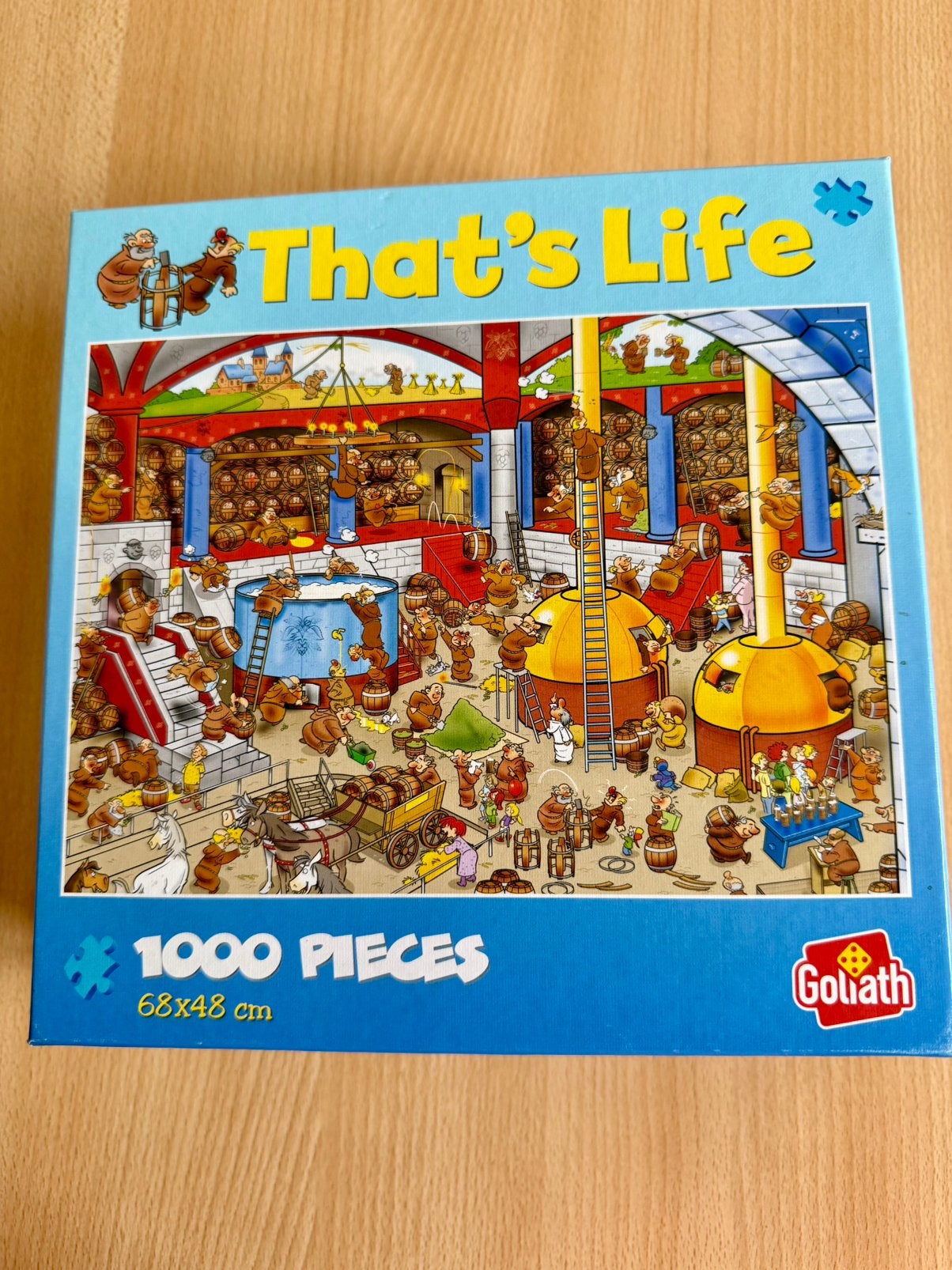 Puzzle 1000 pièces, Enlèvement, Comme neuf, Puzzle