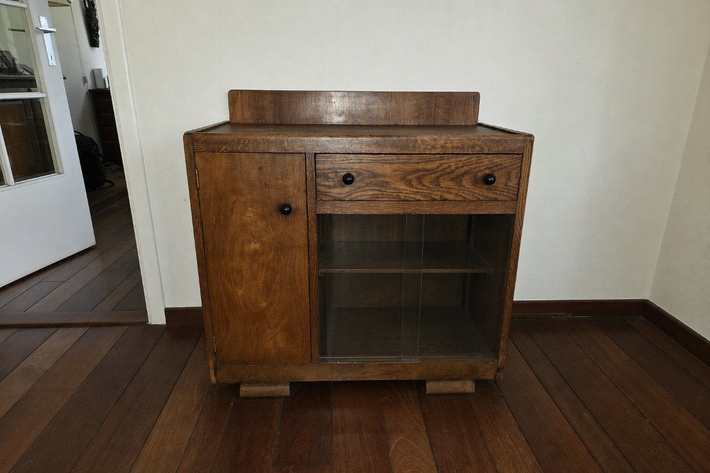 Vintage theekastje - Art Deco Stijl, Ophalen