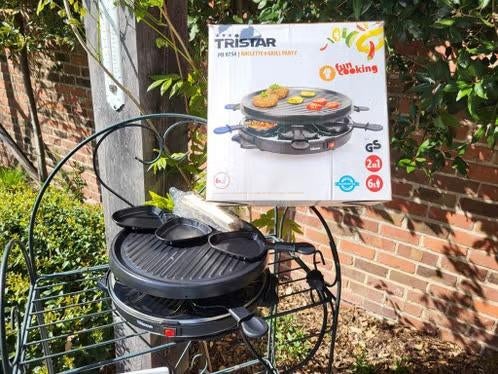 Tristar Raclette 6 Grill Party (PD-8754) – Zo goed als nieuw, Ophalen