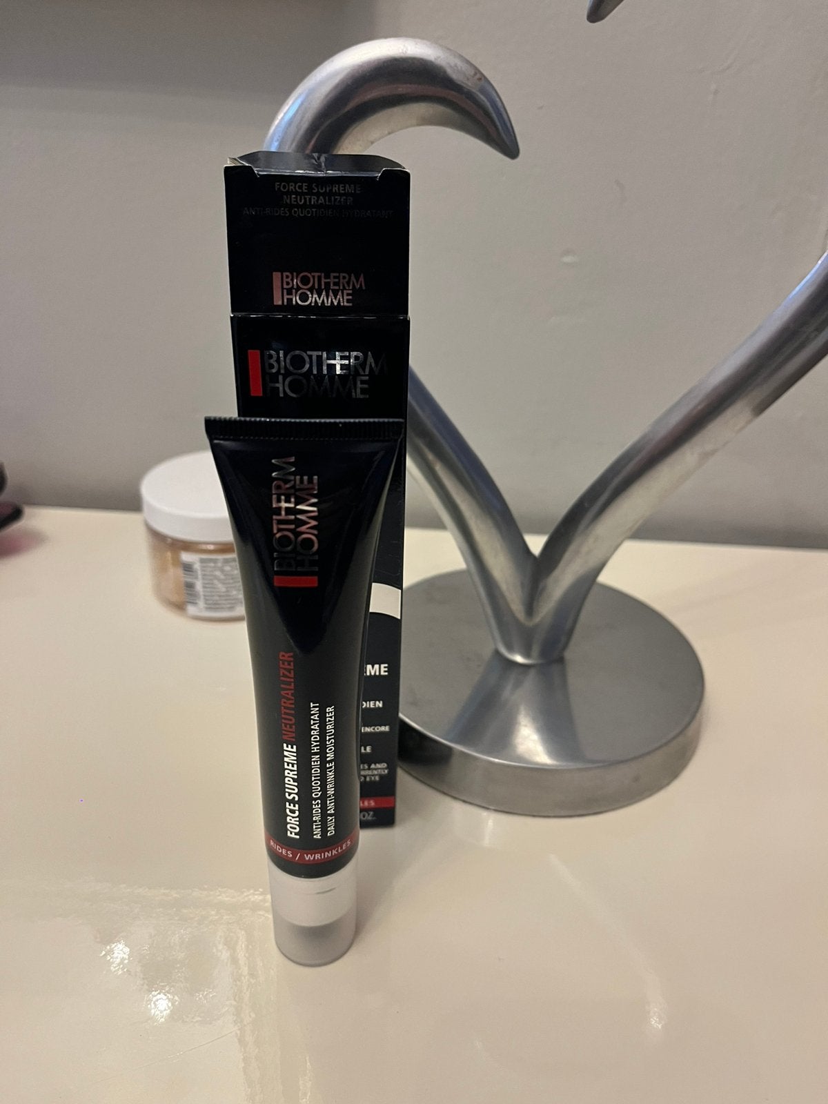 Soin Visage Biotherm Homme Force Supreme Neutralizer – 40ml, Enlèvement ou Envoi, Comme neuf, Yeux