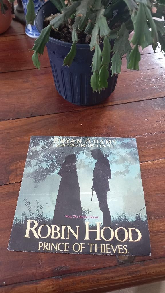 Vinyl (45t) Bryan Adams "bande original du film robin, Ophalen, 1980 - 1989, Gebruikt