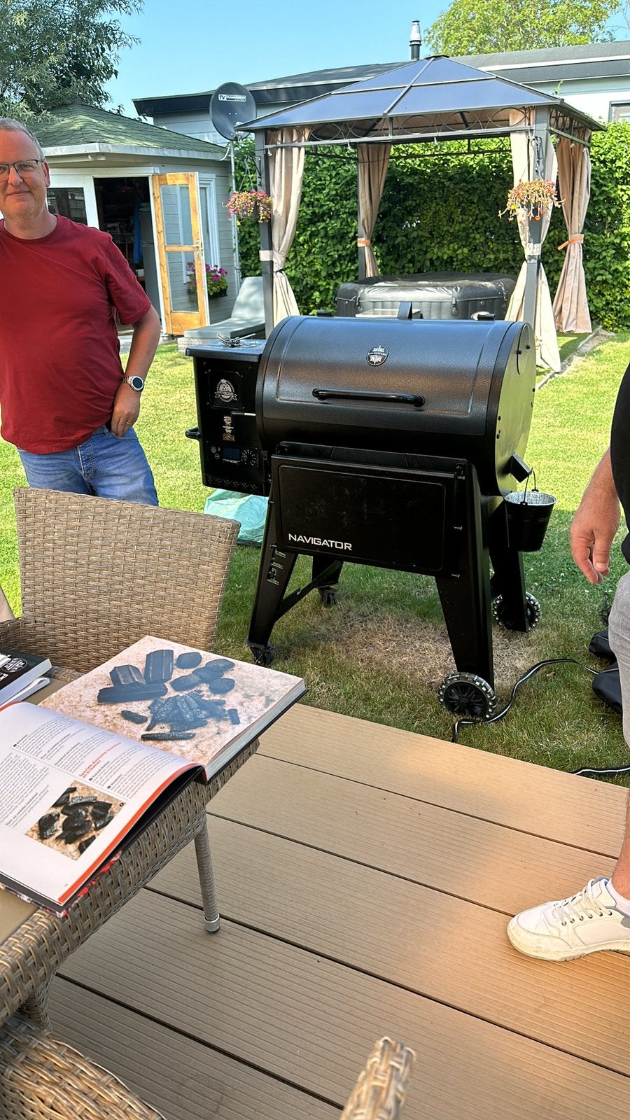 Pellet bbq, Ophalen, Zo goed als nieuw