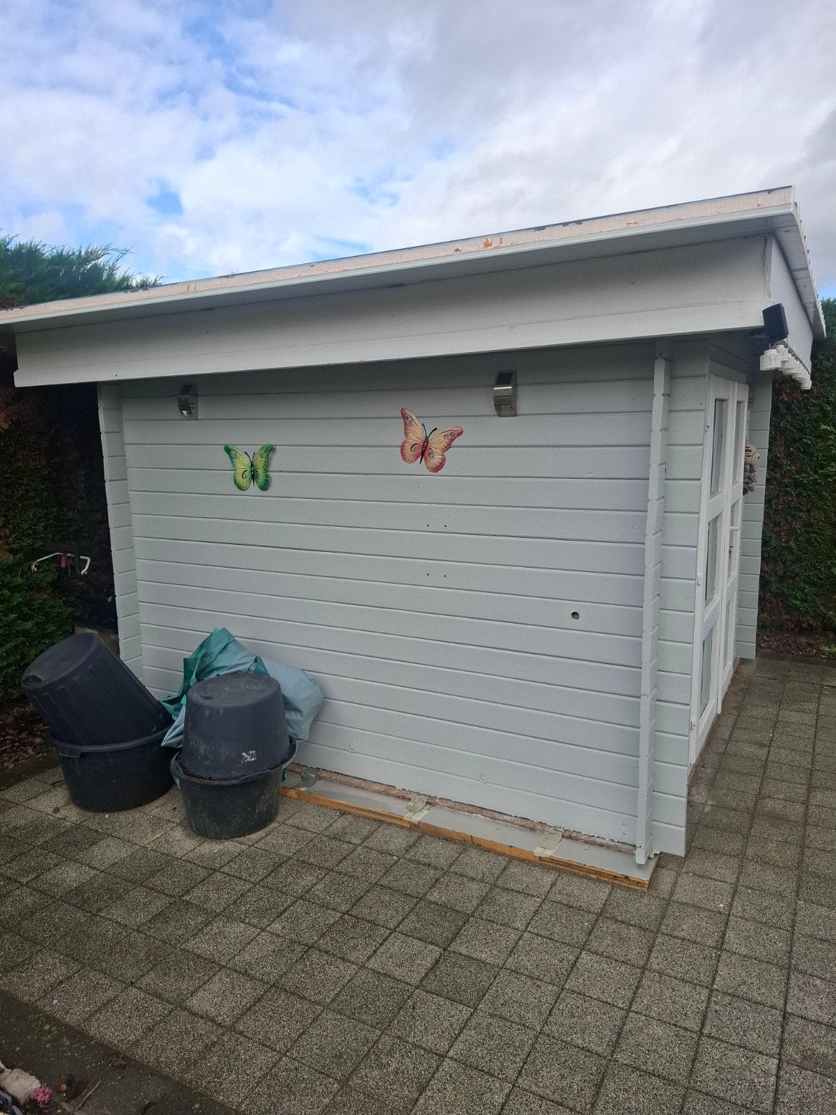 tuinhuis 3x3 meter, Jardin & Terrasse, 200 à 400 cm, 250 à 300 cm, Enlèvement, Utilisé