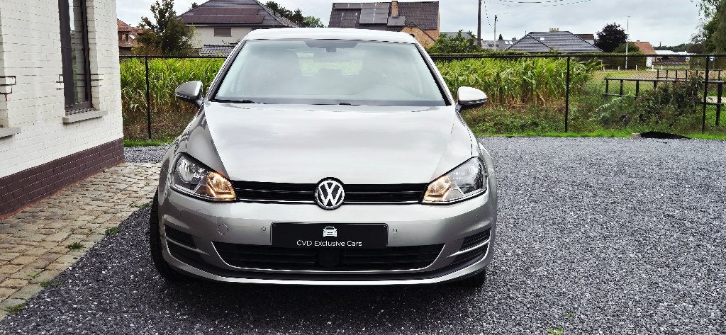 Volkswagen Golf VII 1.2TSI-Navigatie,Bluetooth,PDC V/A,ACC, Auto's, Voorwielaandrijving, Stof, Zwart, 4 cilinders