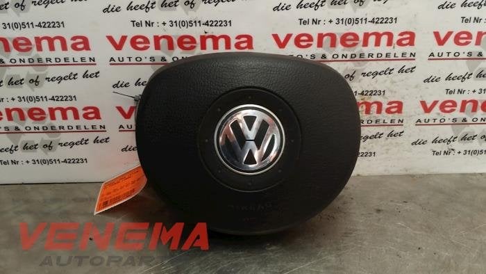 Airbag gauche (volant) d'un Volkswagen Touran, Volkswagen, -, 3 mois de garantie, Utilisé