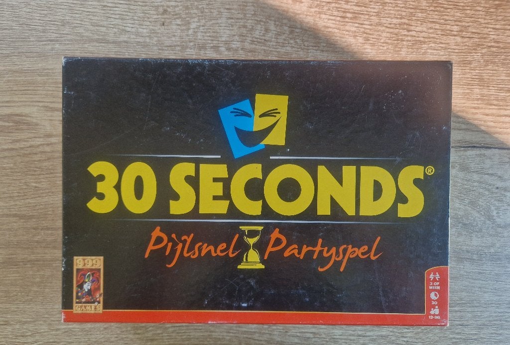 30 seconds Pijlsnel Partyspel - 999 games, Drie of vier spelers, Ophalen, Gebruikt, 999 games