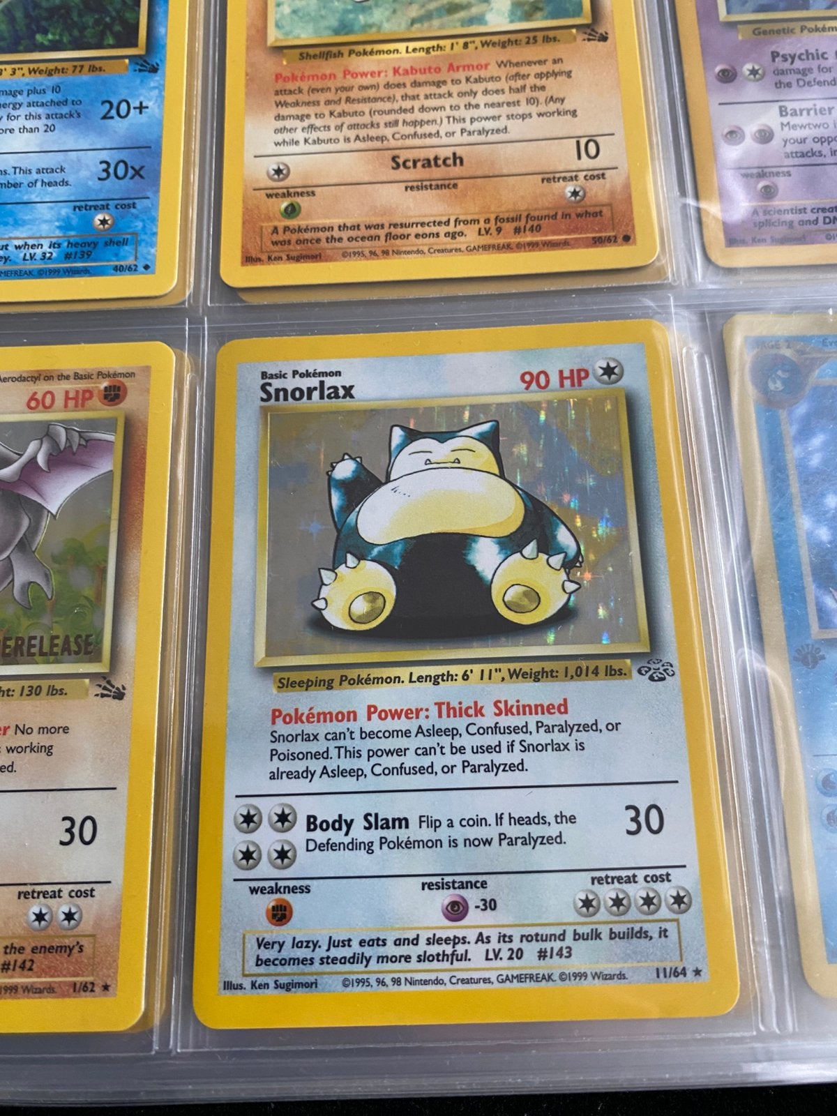 Snorlax Jungle Holo, Ophalen of Verzenden, Zo goed als nieuw