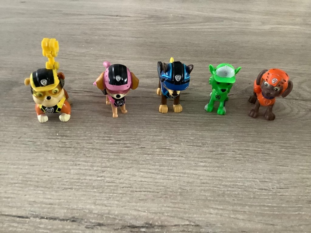 Paw Patrol verschillende characters reeks 3 (5-7 cm), Enlèvement ou Envoi, Utilisé