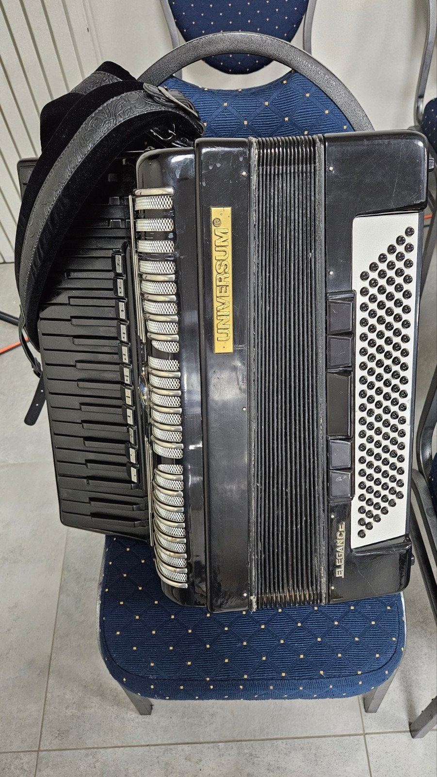 accordeon weltmeister unirversum, Musique & Instruments, Avec valise, Enlèvement, Utilisé, Accordéon à touches
