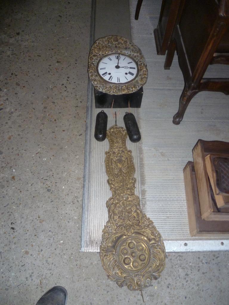 ANTIEKE FRANSE CONTOISE KLOK, Ophalen