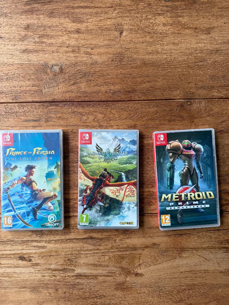 3 Nintendo Switch spellen, Games en Spelcomputers, Games | Nintendo Switch, Zo goed als nieuw, Ophalen of Verzenden