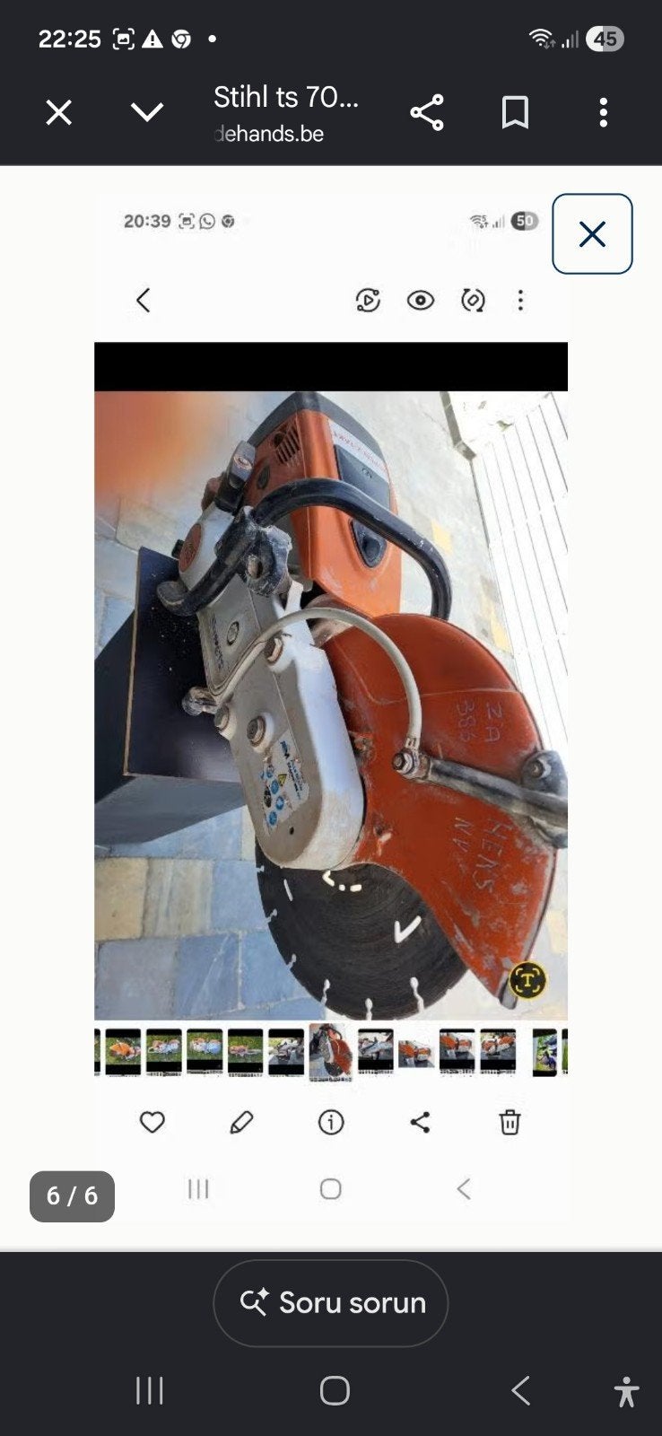 stihl te700., Ophalen of Verzenden