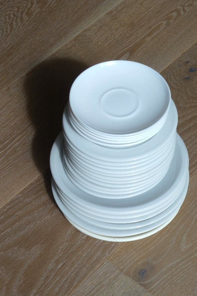 Lot d'assiettes à dessert et Sous Tasses Dépareillées, Enlèvement, Comme neuf, Assiettes(s)