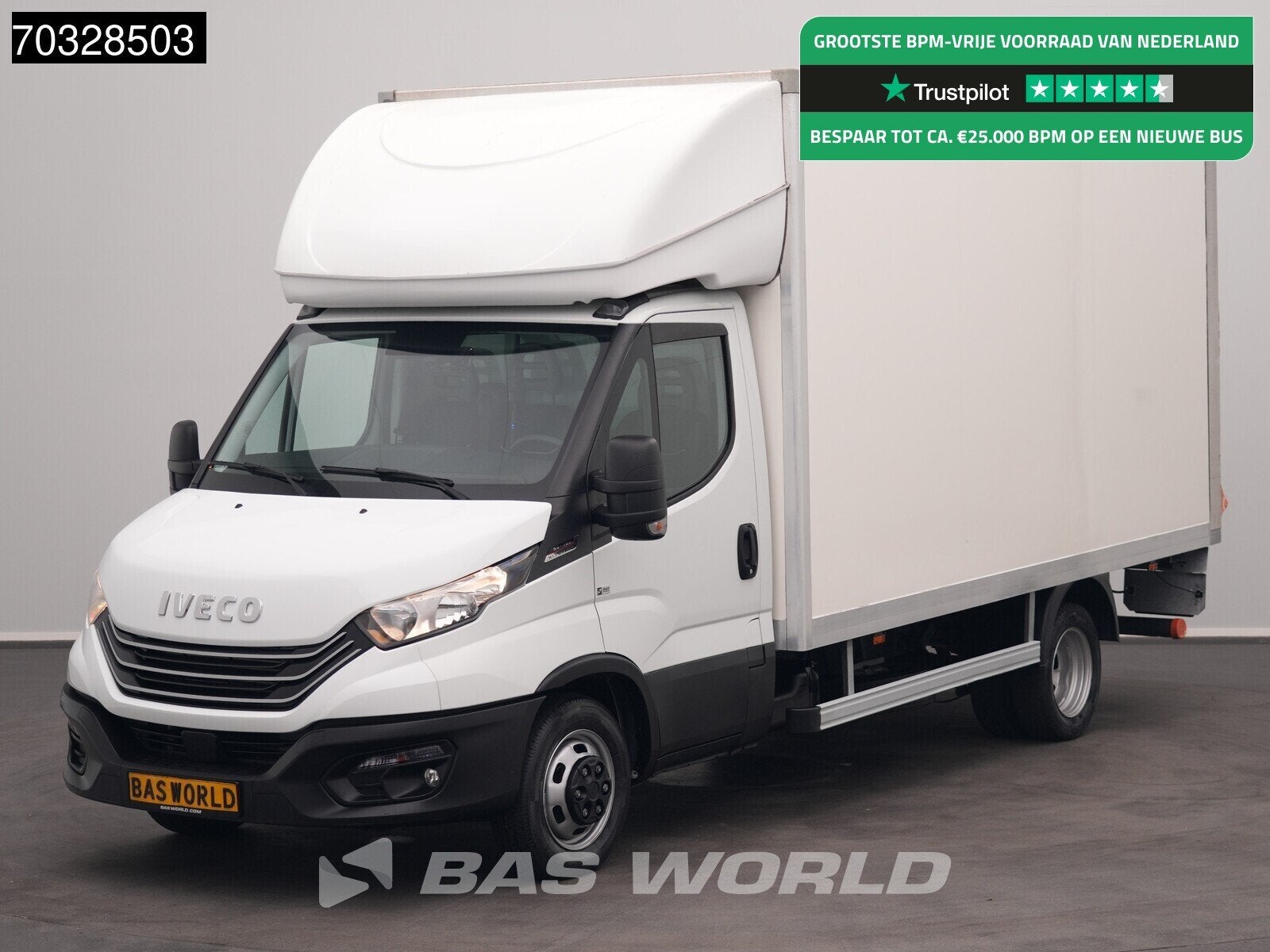 Iveco Daily 35C16 3.0L Automaat Laadklep Zijdeur Dubbellucht, Autos, Achat, Euro 6, Entreprise, Automatique