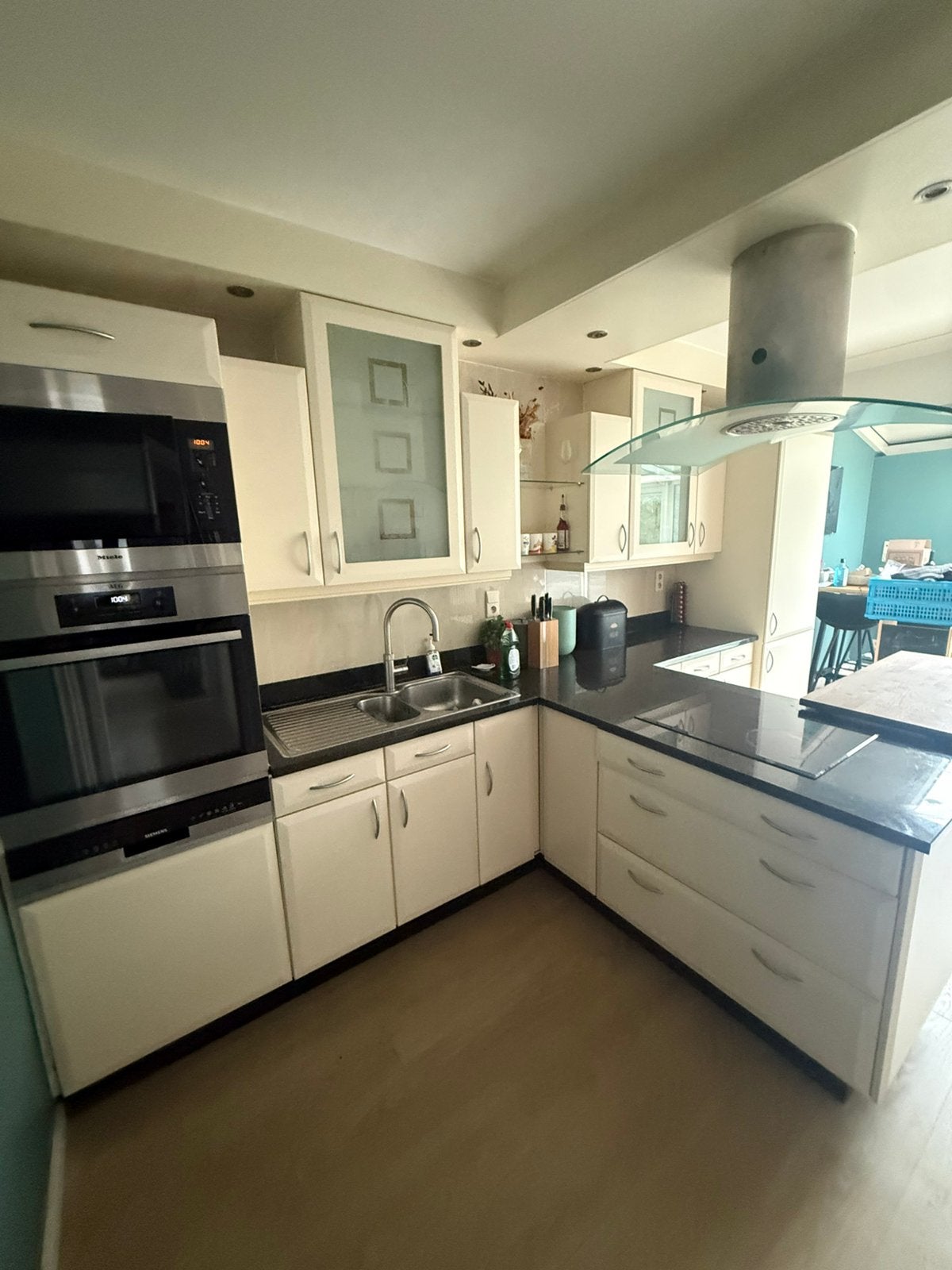Keuken + keukentoestellen, Maison & Meubles, Enlèvement, Utilisé, Crème