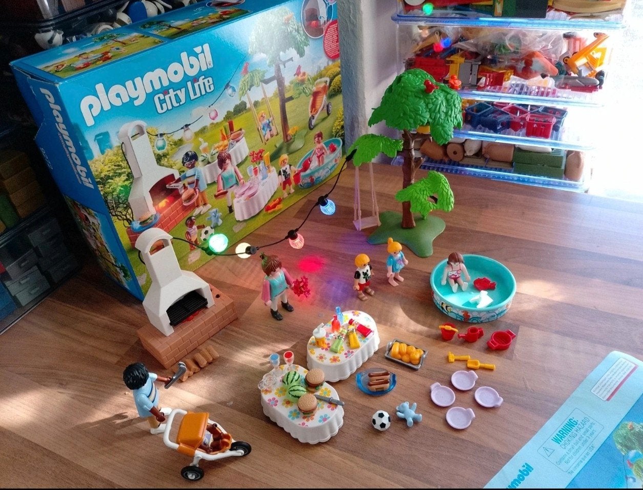 Playmobil 9272 City Life - Barbecue party vacances -  comple, Comme neuf, Kit complet, Autres types, City life