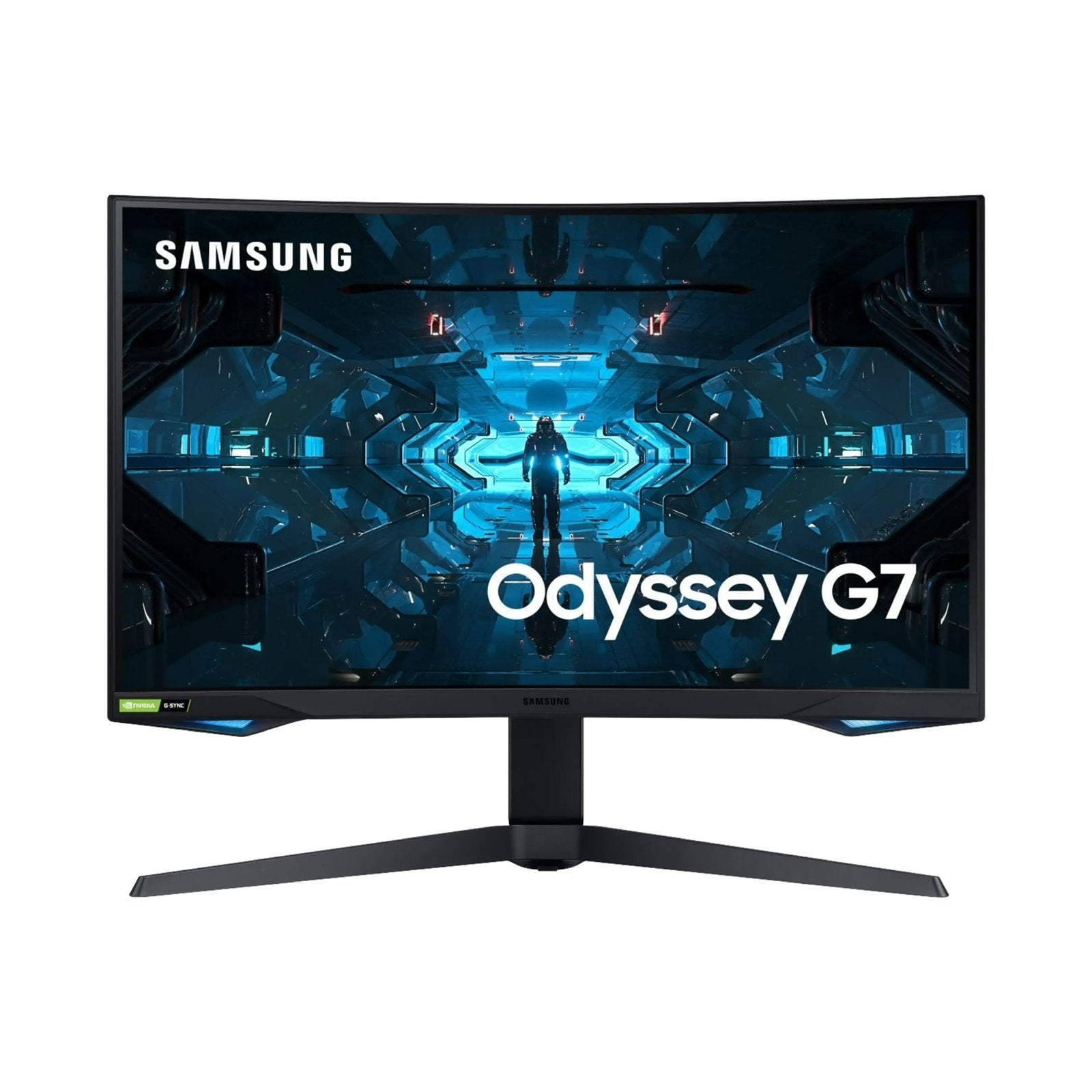 Samsung odyssey g7 gaming monitor 27inch, Informatique & Logiciels, Gaming, HD, Moins de 1 ms, Comme neuf