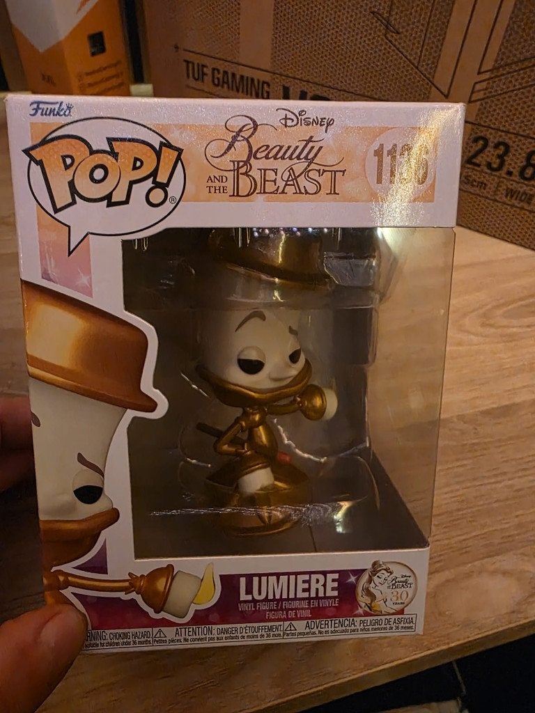 Funko Pop Lumiere (Walt Disney - Beauty and the Beast), Verzamelen, Disney, Ophalen, Overige figuren, Nieuw, Beeldje of Figuurtje