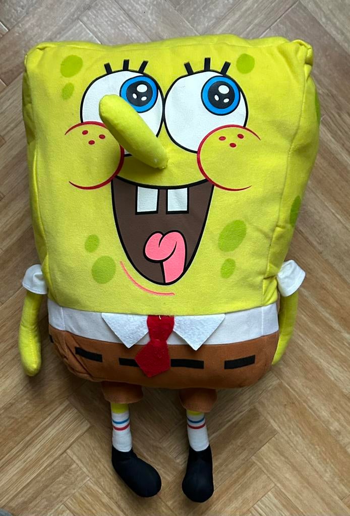 Peluche Bob l’éponge 38cm, Enlèvement, Utilisé