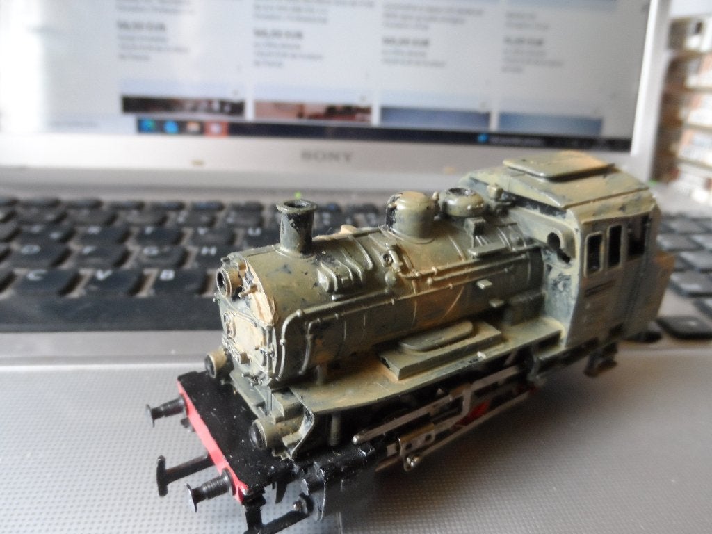 MARKLIN HO 3000 (CM800) 89005 - Camouflage..., Analogique, Enlèvement ou Envoi, Utilisé, Locomotive