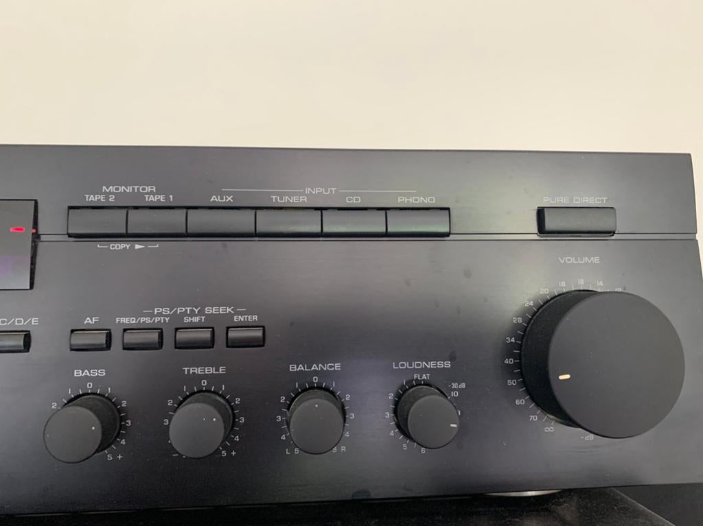 Yamaha versterker met tuner 2 x 60 w, Audio, Tv en Foto, Versterkers en Ontvangers, Ophalen, Zo goed als nieuw, Yamaha