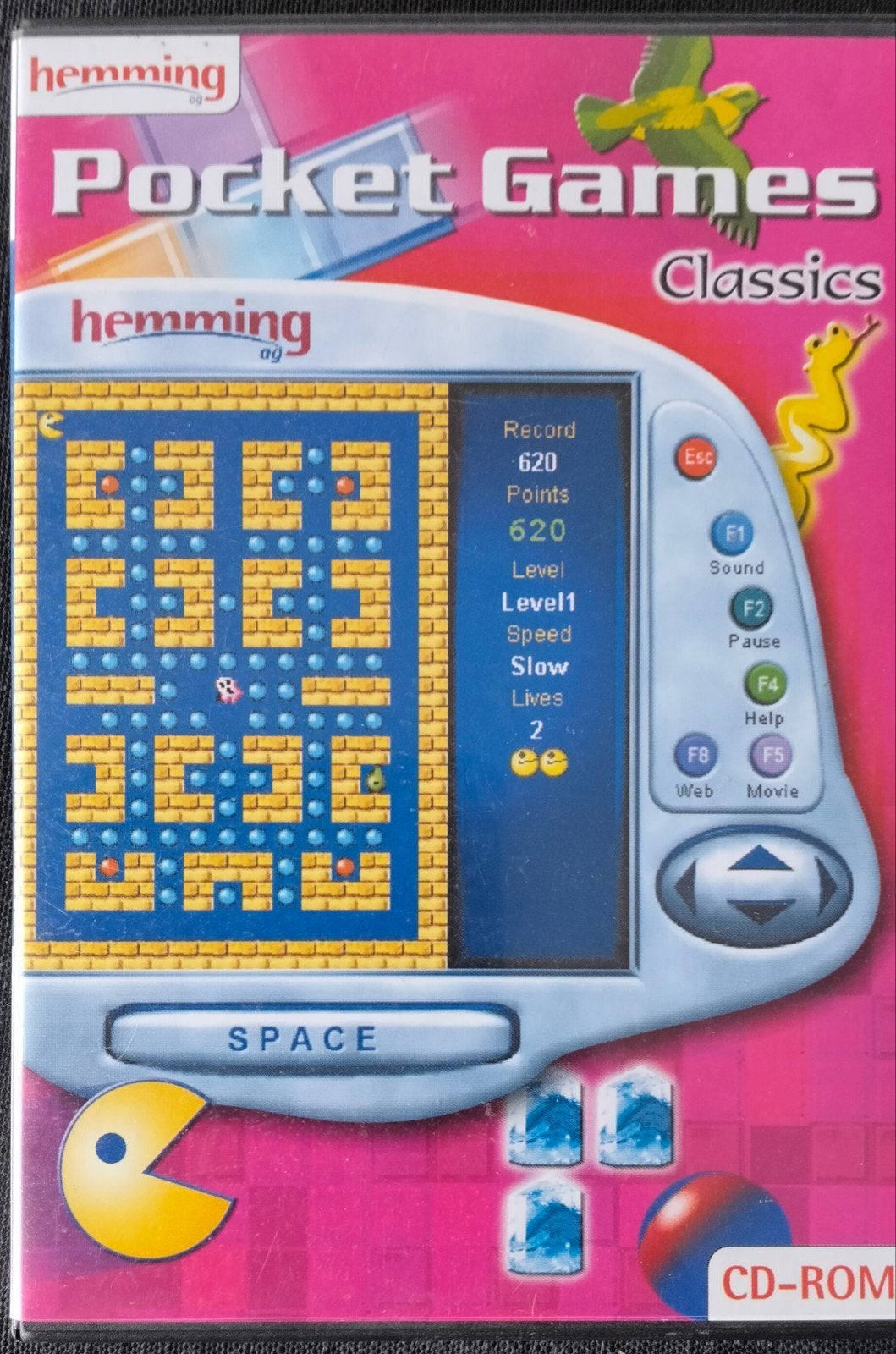 Pocket Games Classics, Enlèvement