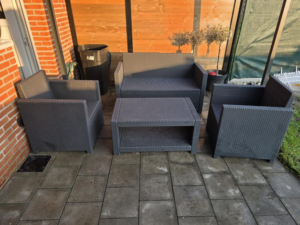 Tuin set, Tuin en Terras, Tuinsets en Loungesets, Ophalen, Zo goed als nieuw