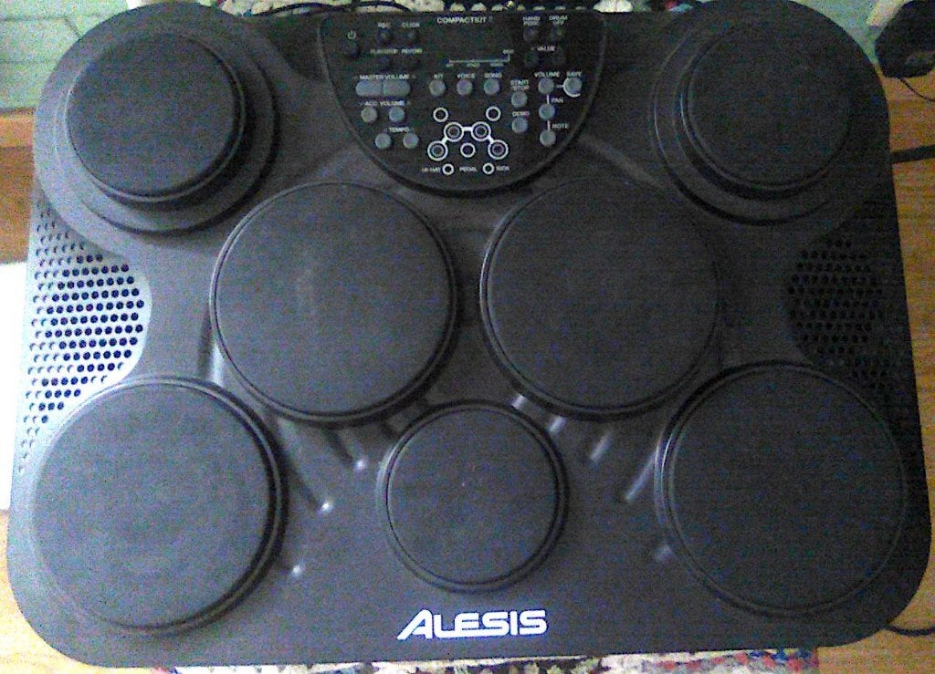 Alesis compactkit 7, Muziek en Instrumenten, Drumstellen en Slagwerk, Ophalen, Gebruikt, Overige merken, Elektronisch