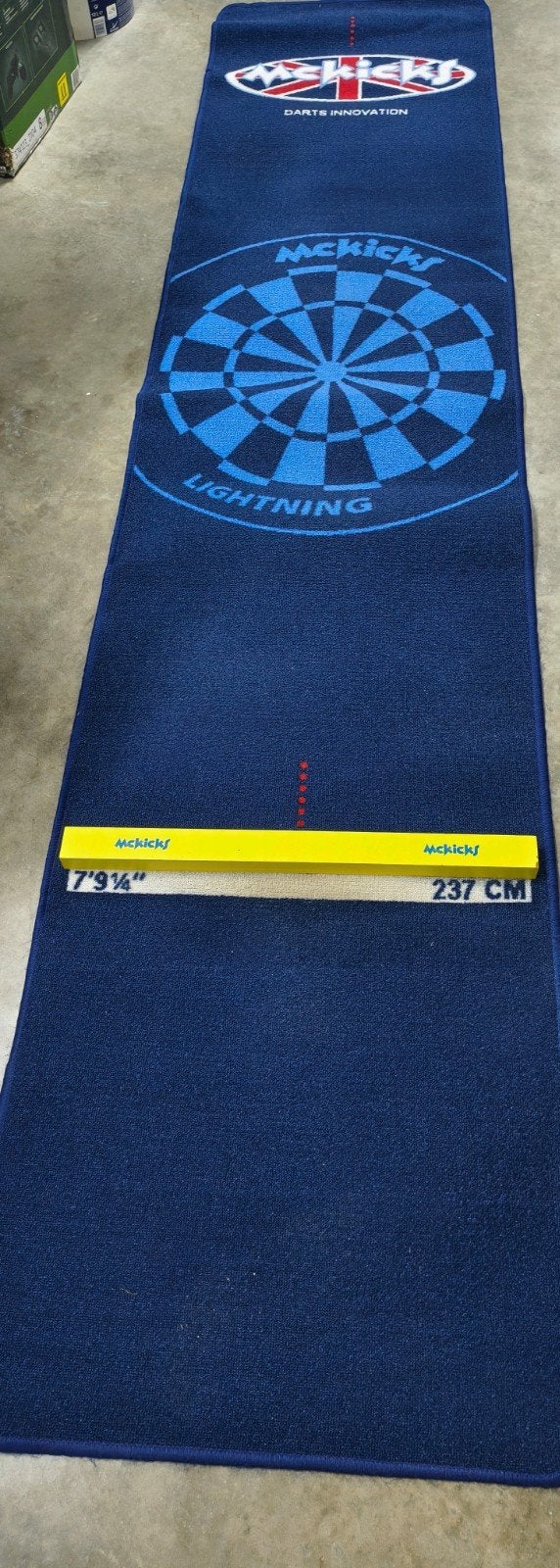McKicks Carpet Dartmat Blue, Ophalen, Nieuw