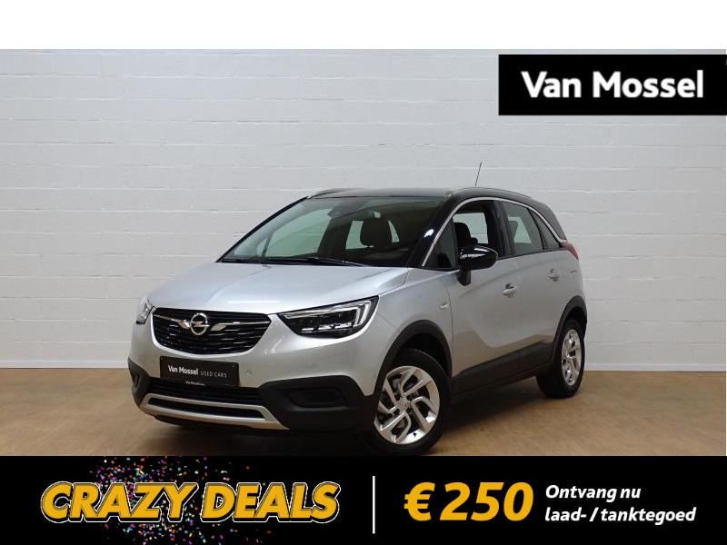Opel Crossland X 1.2 Innovation, Auto's, Voorwielaandrijving, Stof, Gebruikt, Zwart