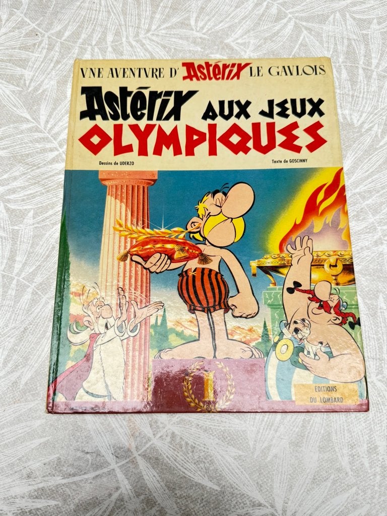 Astérix aux jeux olympiques, Gelezen, Eén stripboek, Ophalen of Verzenden, Goscinny - Uderzo