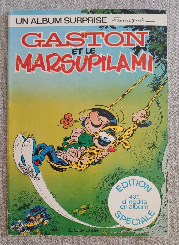 BD Gaston Lagaffe et le Marsupilami EO Franquin TTB, Une BD, Enlèvement ou Envoi, Utilisé